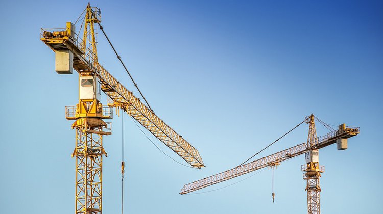 construction cranes