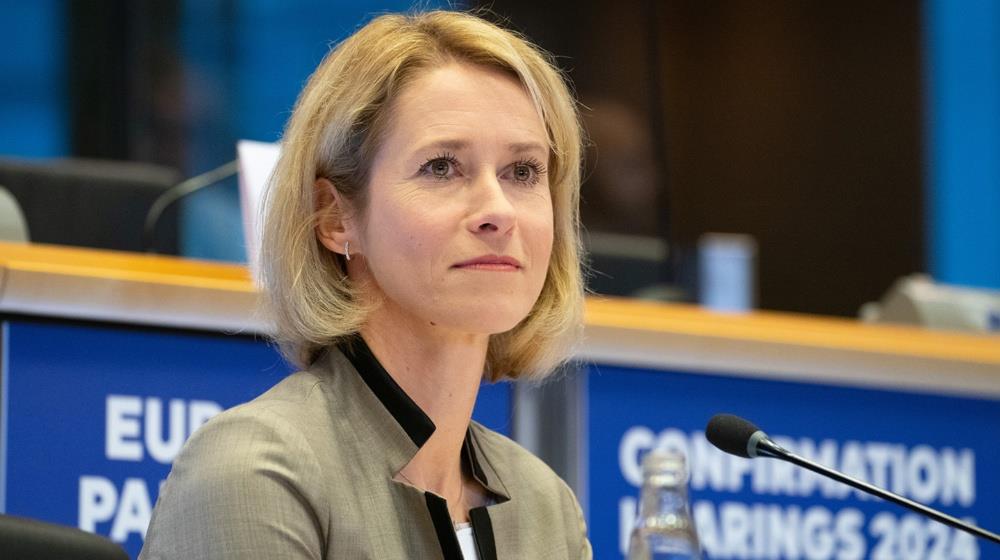 The EU High Representative for Foreign Affairs and Security Policy Kaja Kallas