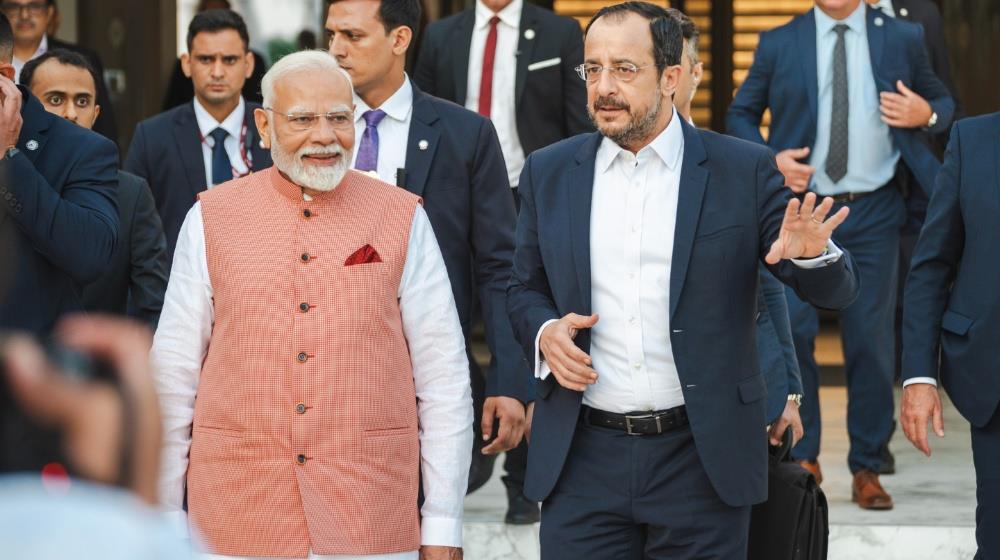 Modi Christodoulides two