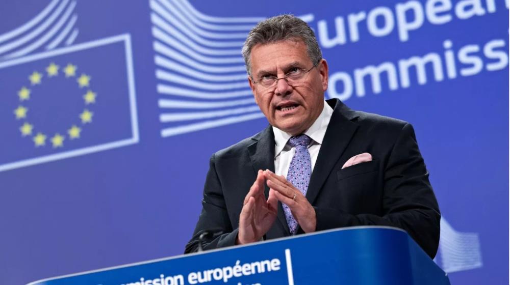 Maros Sefcovic the European Commissioner for Trade