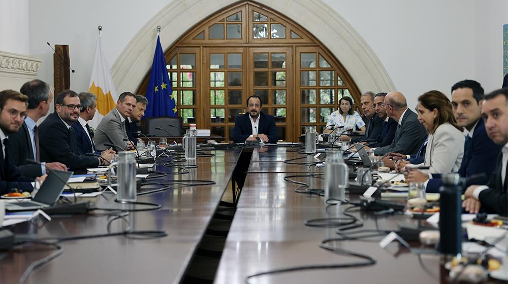 GSI meeting with Christodoulides