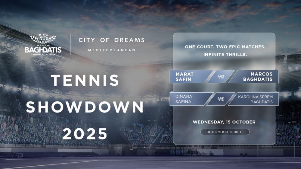 5243281445090134 City of Dreams Tennis Showdown