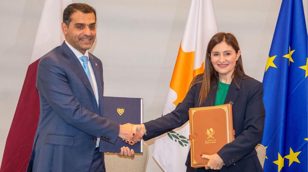 5291416483584608 Cyprus Qatar shipping MoU