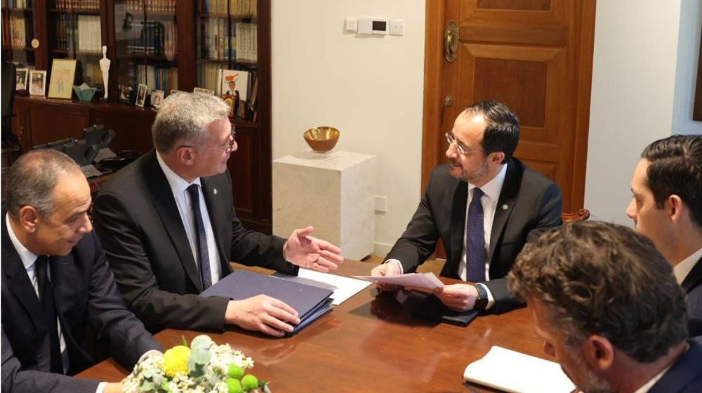 5370245472074942 Christodoulides Egypt petrol minister