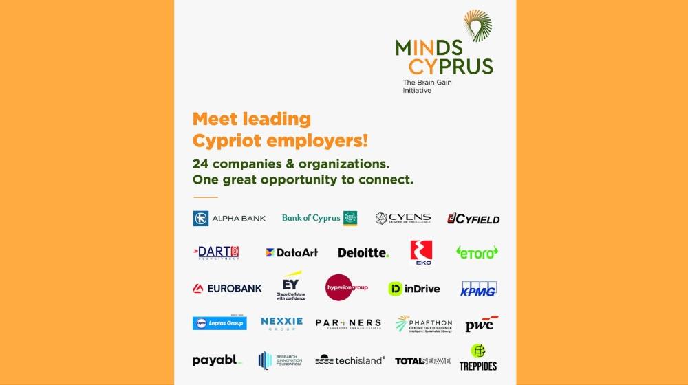 Invest Cyprus calls on UK Cypriots to connect with top Cyprus employers at 'Minds in Cyprus' event in London today