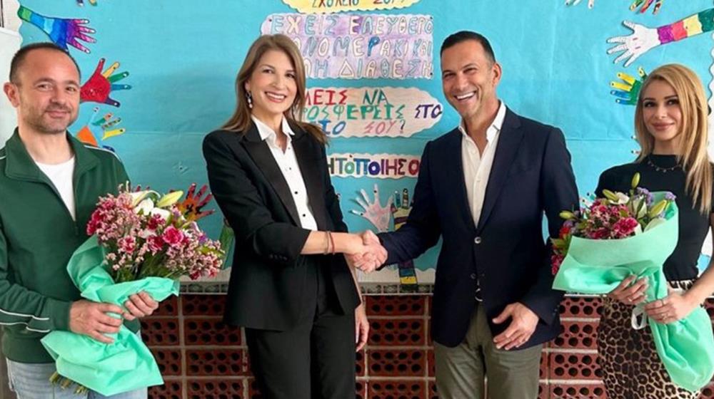 Intership Navigation and Hartmann Holdings Cyprus donate ACs to school
