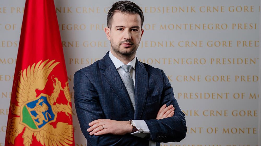 President of Montenegro Jakov Milatovic