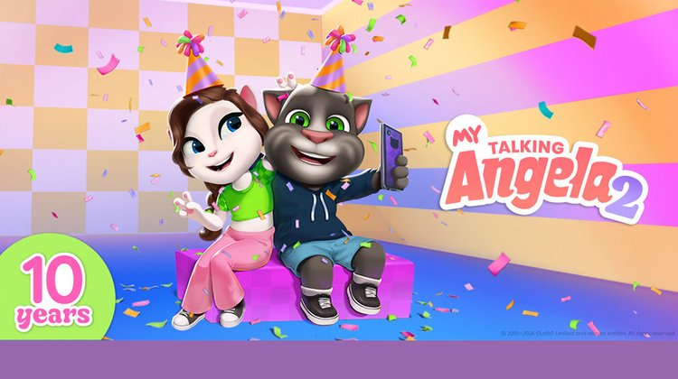 My Talking Angela 2 10 year anniversary