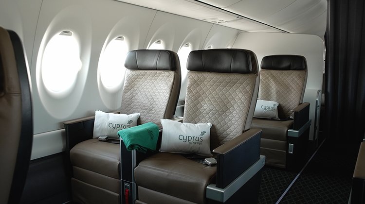 Cyprus Airways cabin