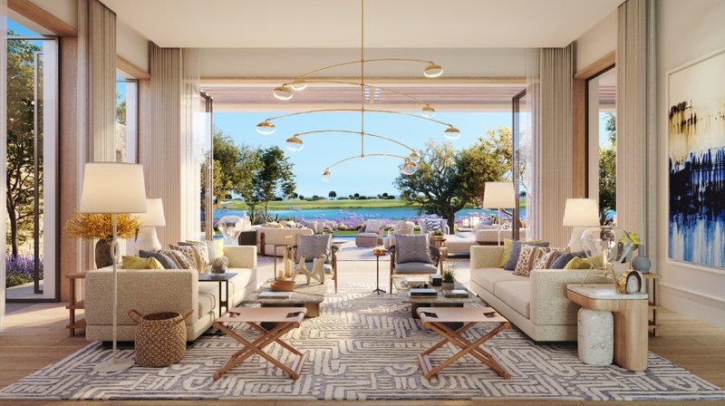 6 BED Falcon VILLA_LIVING RM (DUSK)