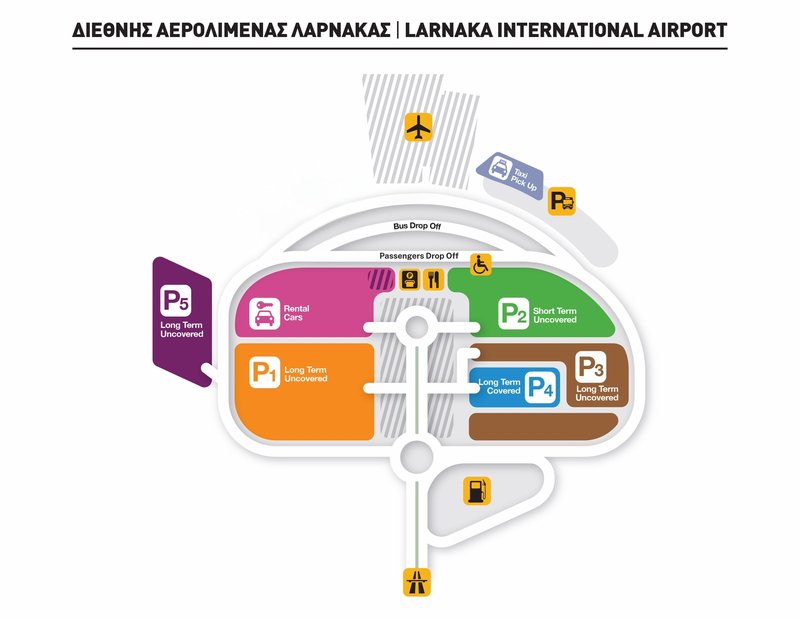Larnaka Parking Map April 2025