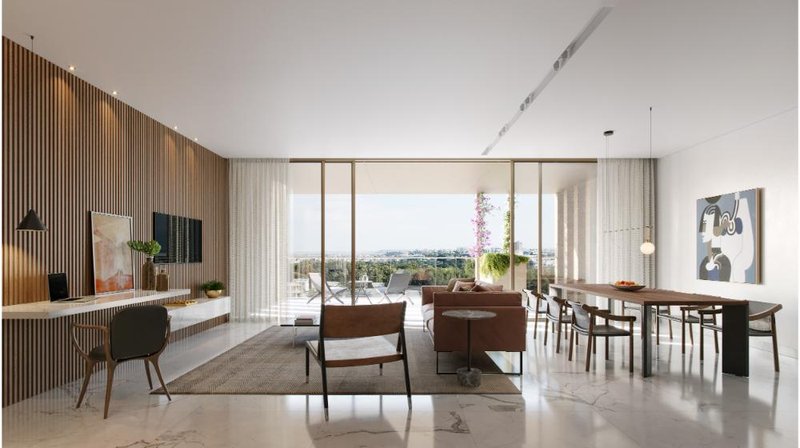 The Landmark Nicosia - Residential Tower - Living Room Type A(1)